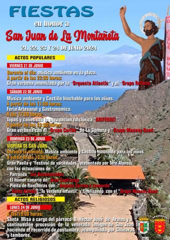 Programa Fiestas de San Juan La Montañeta 2024