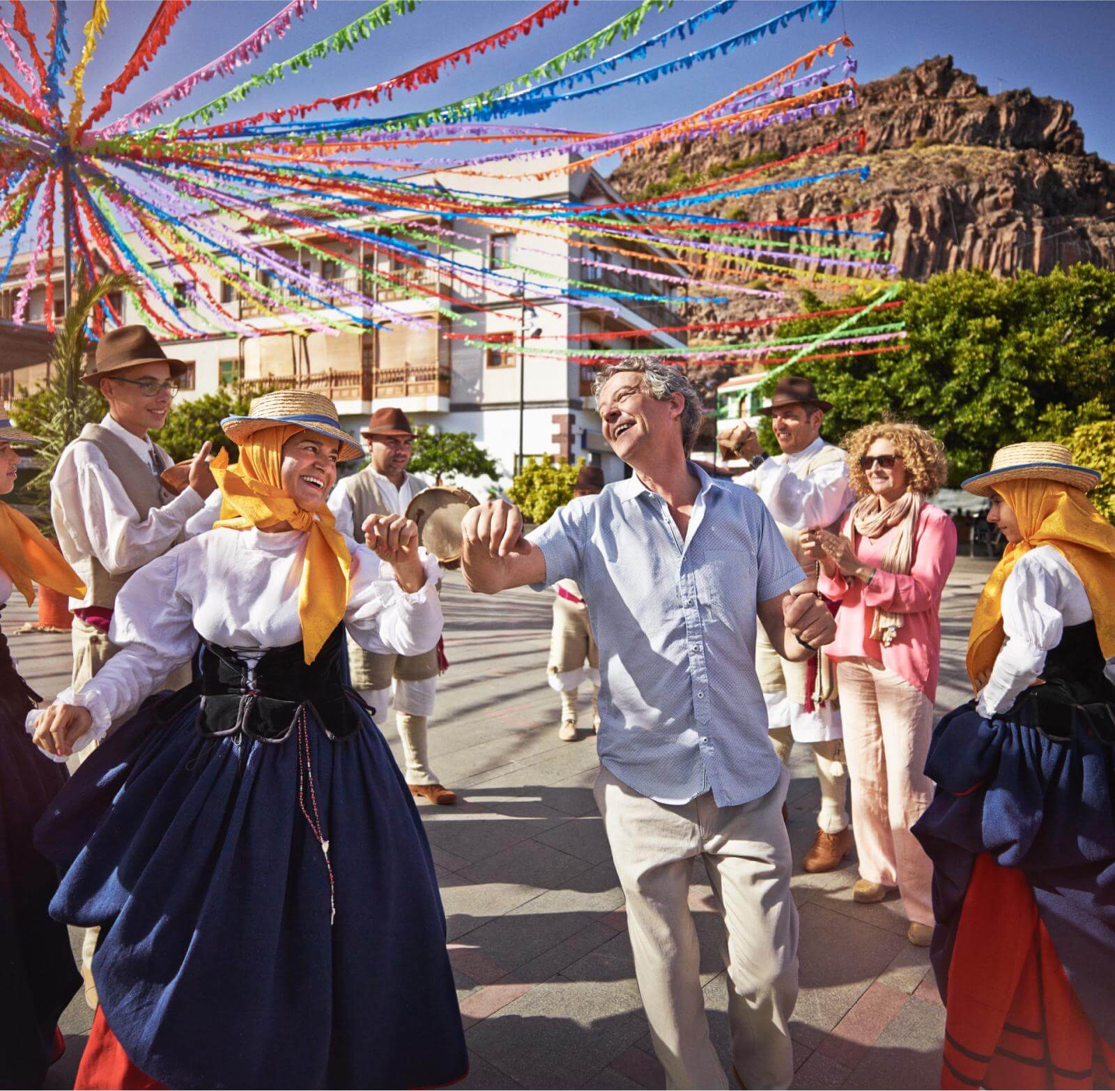 Folklore in Playa de Santiago, La Gomera
